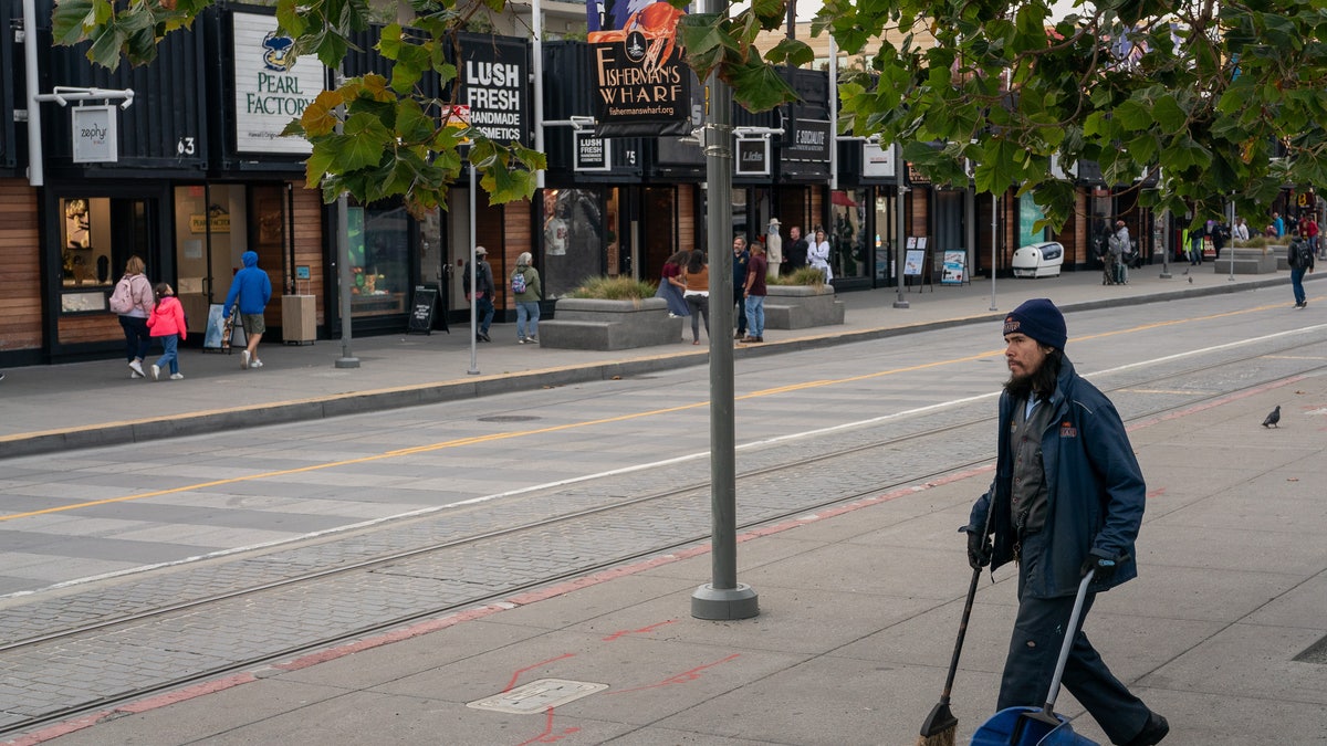 Homeless clean-up in San Francisco