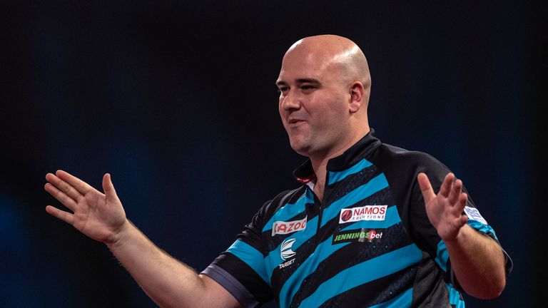 Rob Cross praised Fallon Sherrock and what she has achieved in the game ahead of their Group G showdown